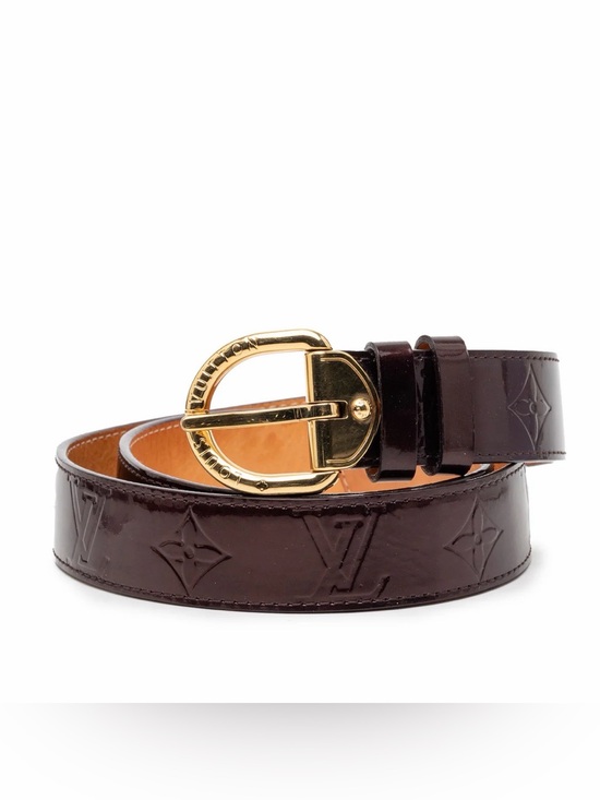 Louis Vuitton Accessories - Louis Vuitton Vernis Belt